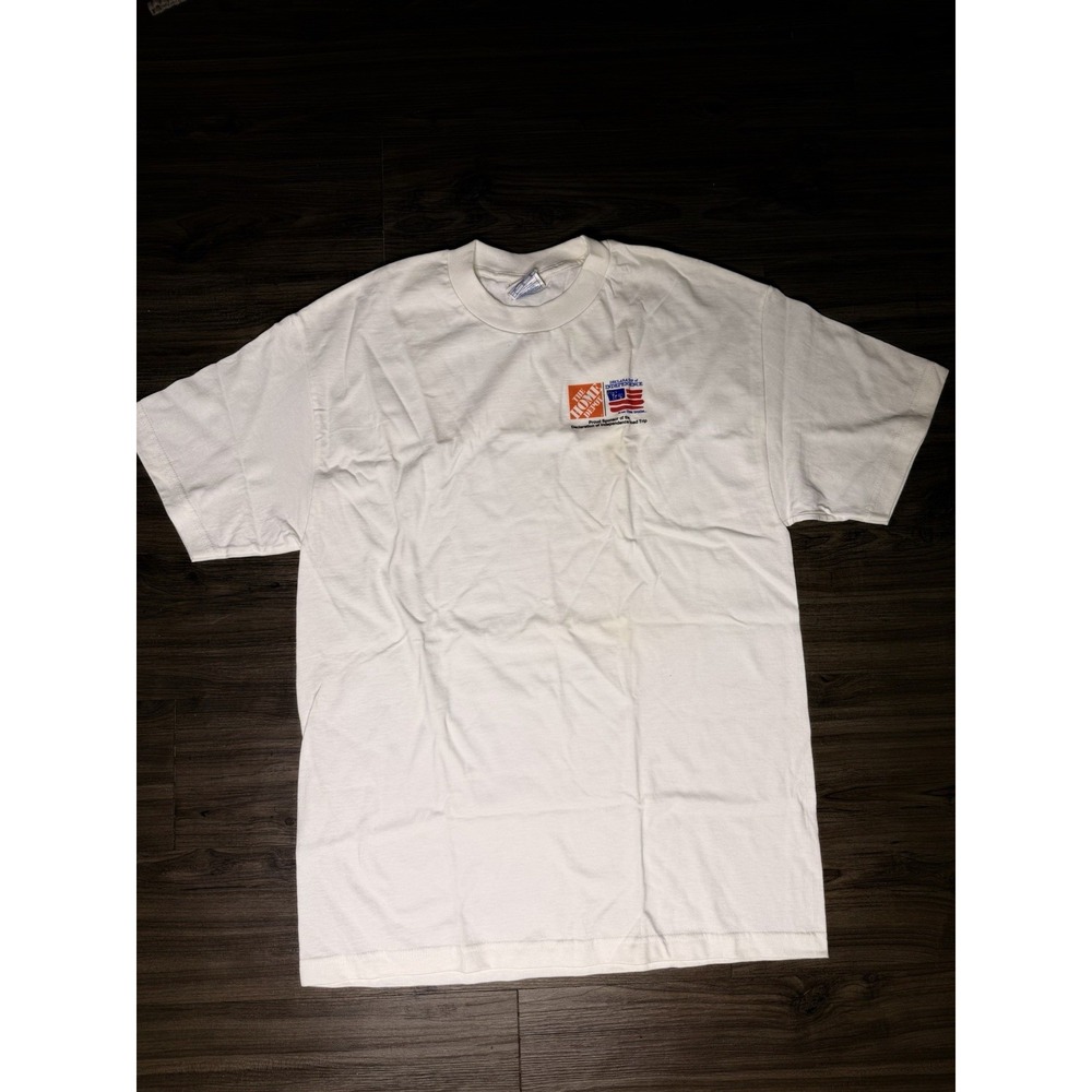 Vintage 2002 Home Depot Declaration of Independence T Shirt Murina USA Large NWT